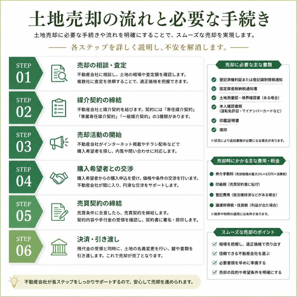 3. 売却プロセスの流れを知る