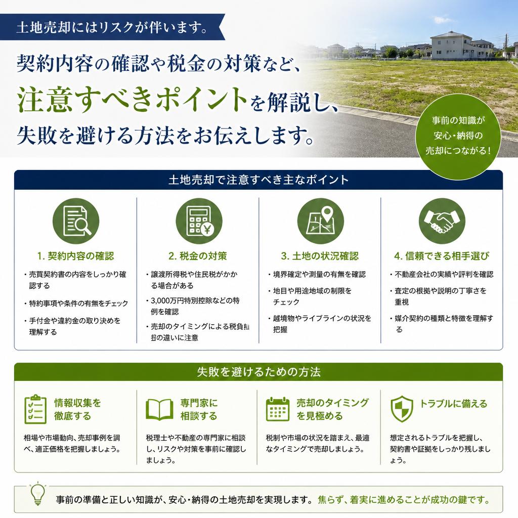 4. 失敗しないためのポイントと注意事項